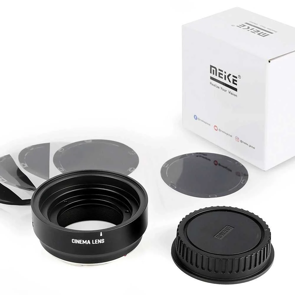 Objektyvas Adapteris - Meike MK 35T21S35 EFTPL Canon EF į PL tvirtinimo adapteris