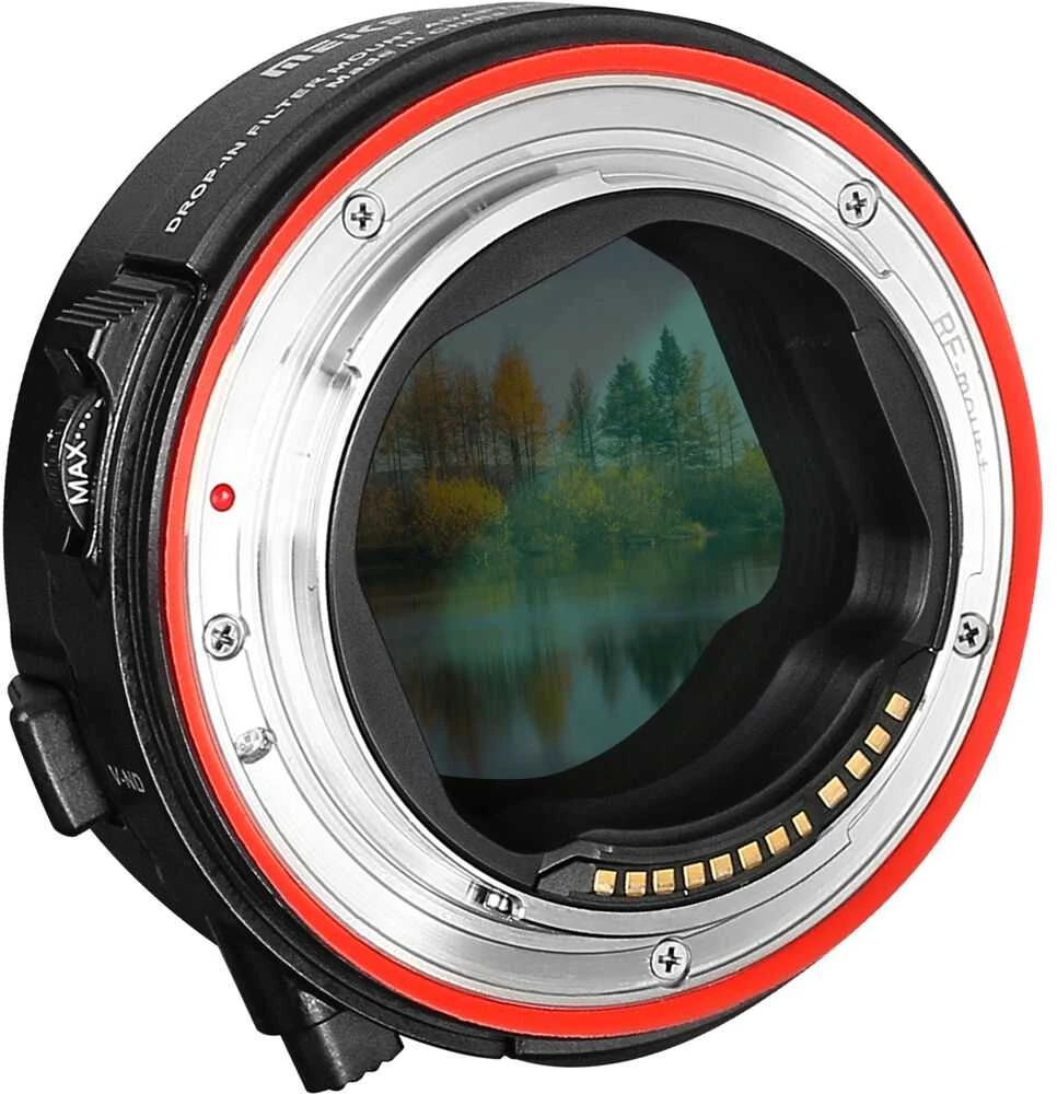 Objektyvas Adapteris - Meike MK EFTR C Drop In Filter Mount Adapteris EF to EOSR with ND Filter