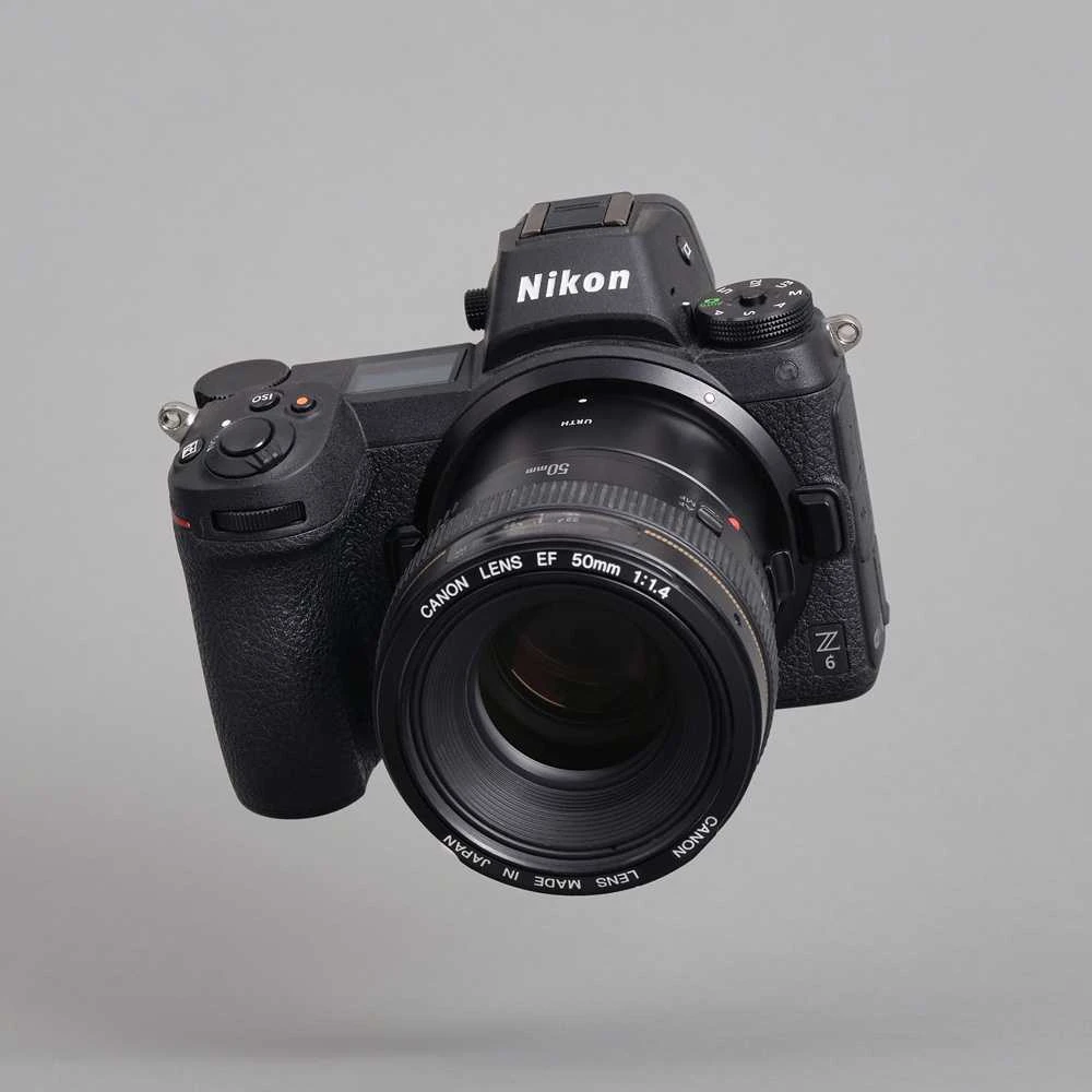 Objektyvas Adapteris - Urth elektroninis objektyvo tvirtinimo adapteris EOS NIK Z (Canon EF į Nikon Z, automatinis fokusavimas)