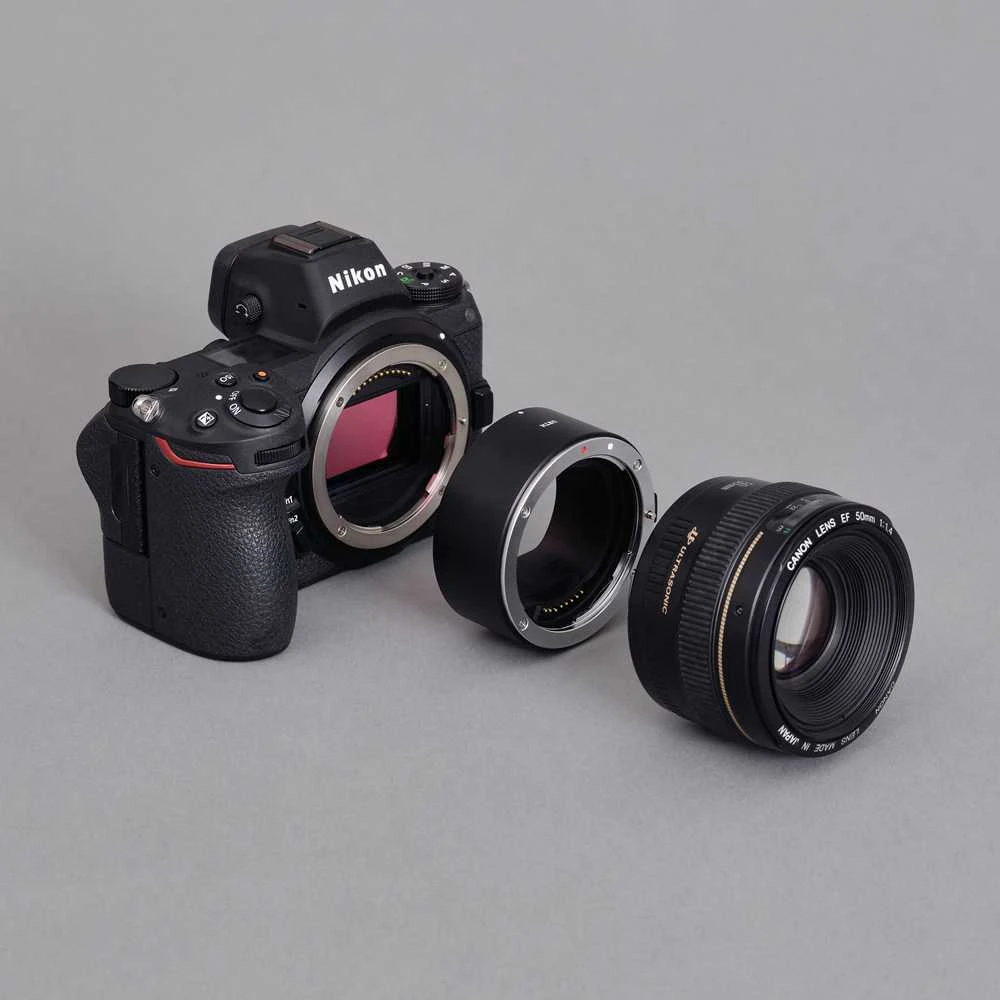Objektyvas Adapteris - Urth elektroninis objektyvo tvirtinimo adapteris EOS NIK Z (Canon EF į Nikon Z, automatinis fokusavimas)