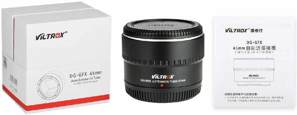 Viltrox DG-GFX 45mm tarpiniai žiedai