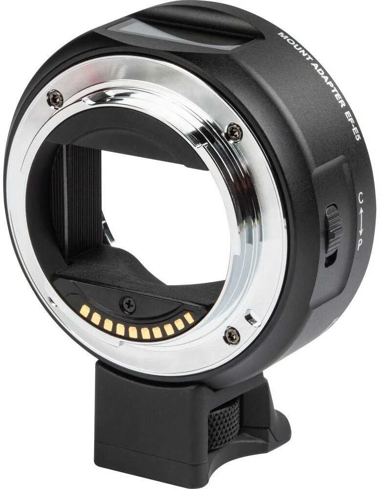 Adapteris - Viltrox EF-E5 žiedinis adapteris (Canon EF/EF-S į Sony E-mount, automatinis fokusavimas)