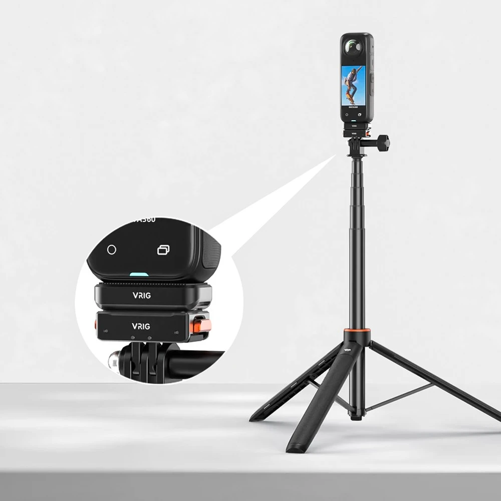 Objektyvas Adapteris - VRIG AC19 Aliuminio 1/4" Sriegis su Magnetu ir Guminėmis Sluoksniais