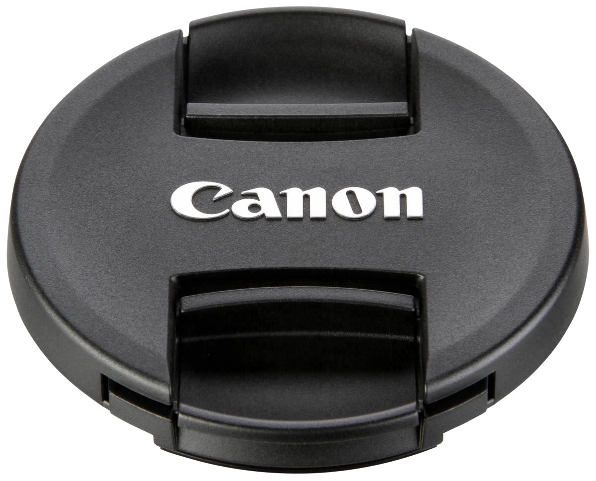 Objektyvas Canon E-77 II objektyvo dangtelis Juoda