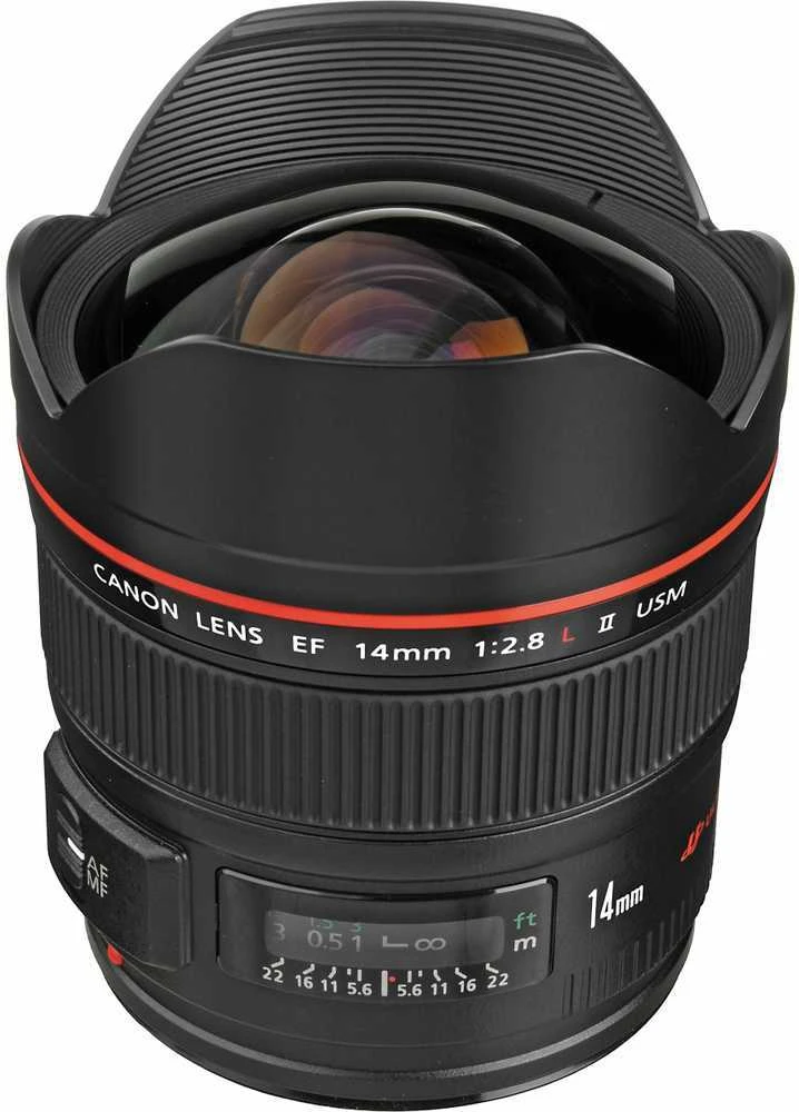Objektyvas Canon EF 14mm f/2.8L II USM Juoda