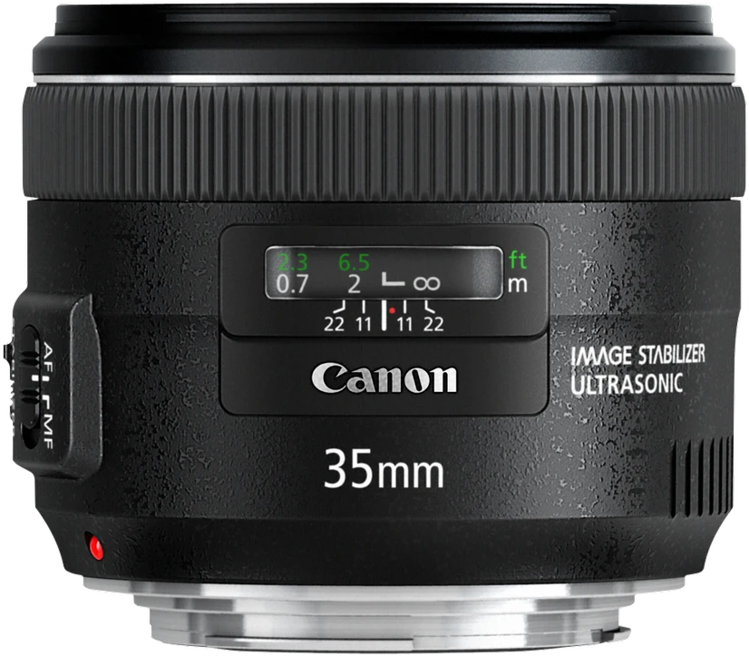 „Canon 35mm F/2.0 EF IS USM“ objektyvas