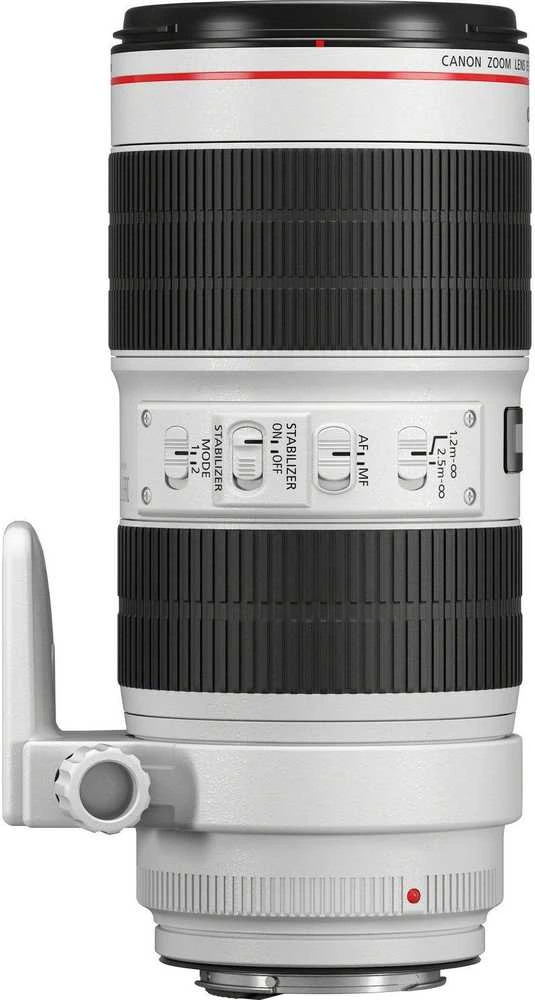 Canon EF 70-200 mm F 2.8 L IS III USM MILC/SLR Teleobjektyvas Juoda, Balta