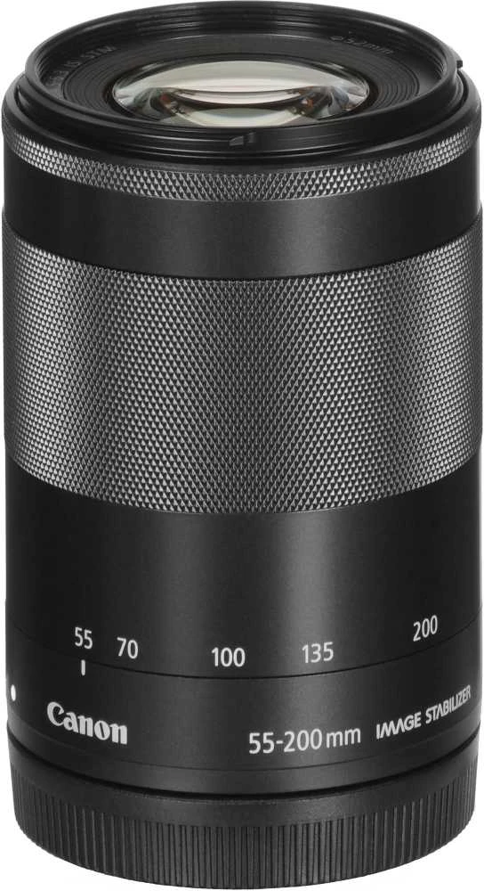 Canon EF-M55-200ISSTM SLR Standartinio priartinimo objektyvas Juoda