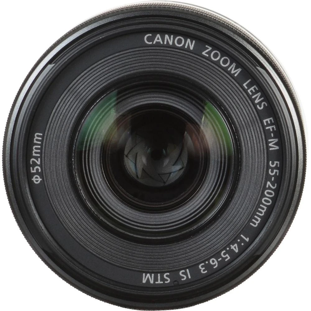 Canon EF-M55-200ISSTM SLR Standartinio priartinimo objektyvas Juoda