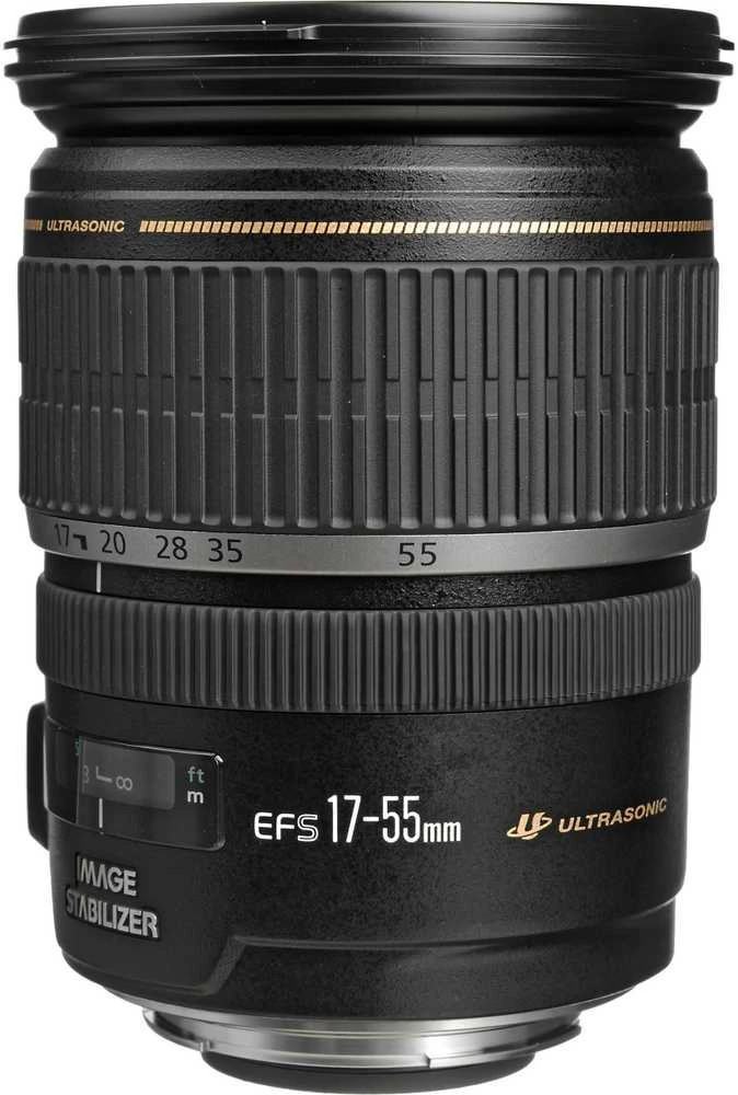 Canon EF-S17-55IS Standartinio priartinimo objektyvas Juoda