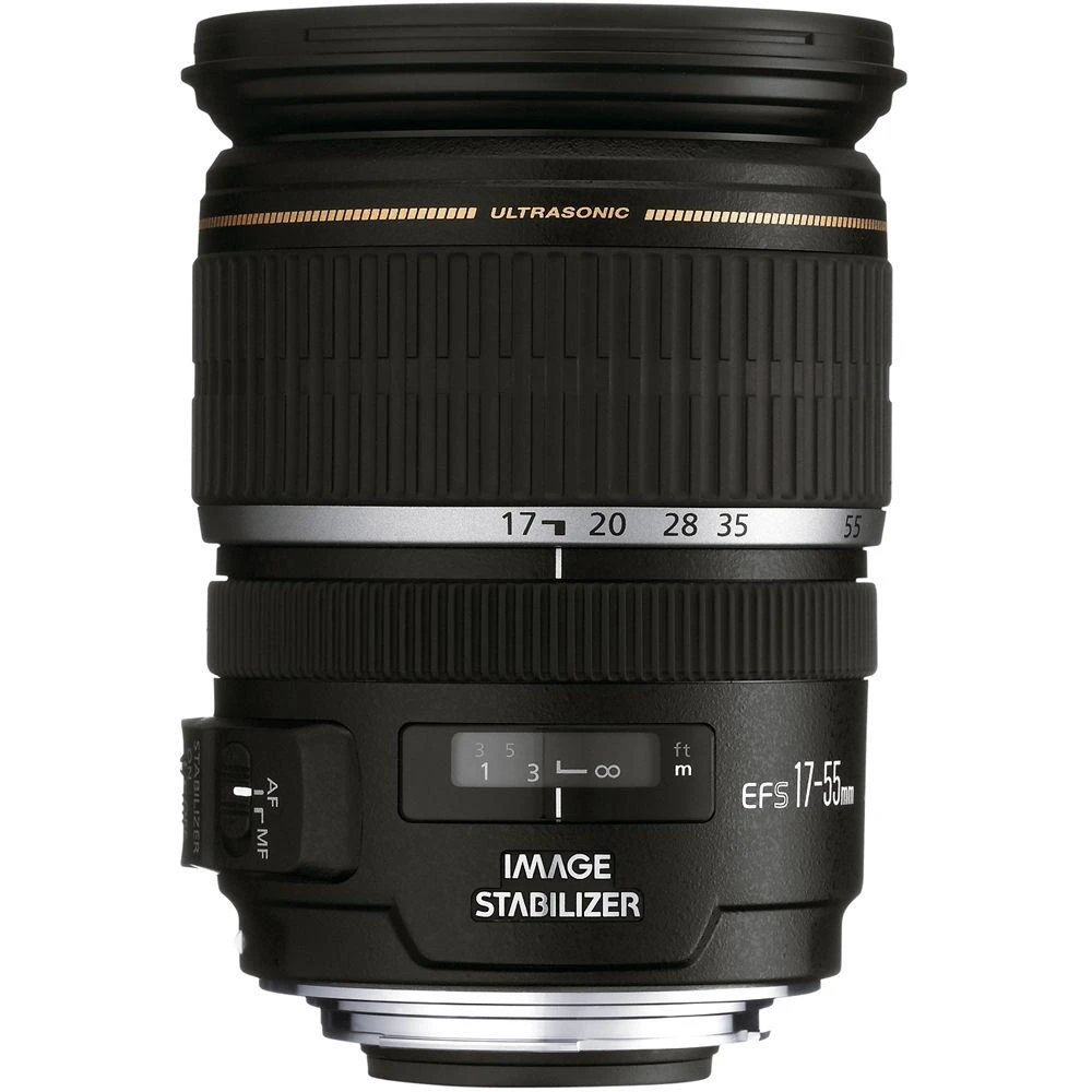Canon EF-S17-55IS Standartinio priartinimo objektyvas Juoda