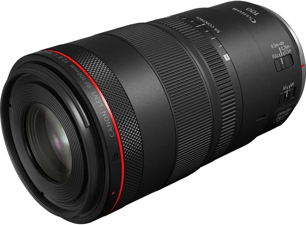 Objektyvas Canon RF 100mm F2.8L MACRO IS USM - Baltoje dėžutėje (baltas box)