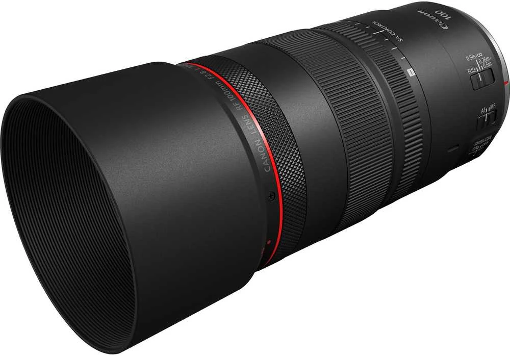 Objektyvas Canon RF 100mm F2.8L MACRO IS USM - Baltoje dėžutėje (baltas box)