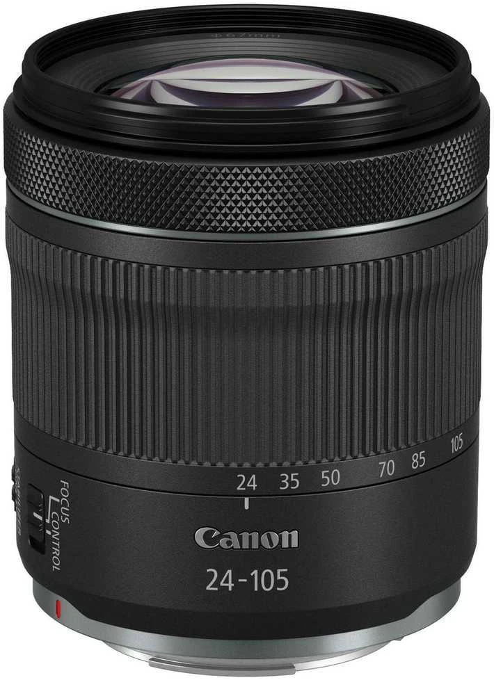 Objektyvas Canon RF 24-105mm F4-7.1 IS STM MILC Standartiniai objektyvai Juoda