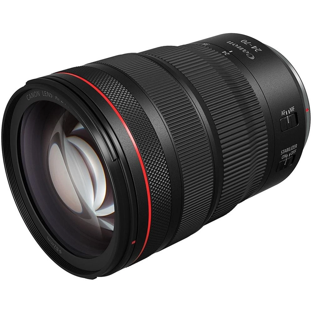 Canon RF 24-70mm F2.8 L IS USM SLR Standartinio priartinimo objektyvas Juoda