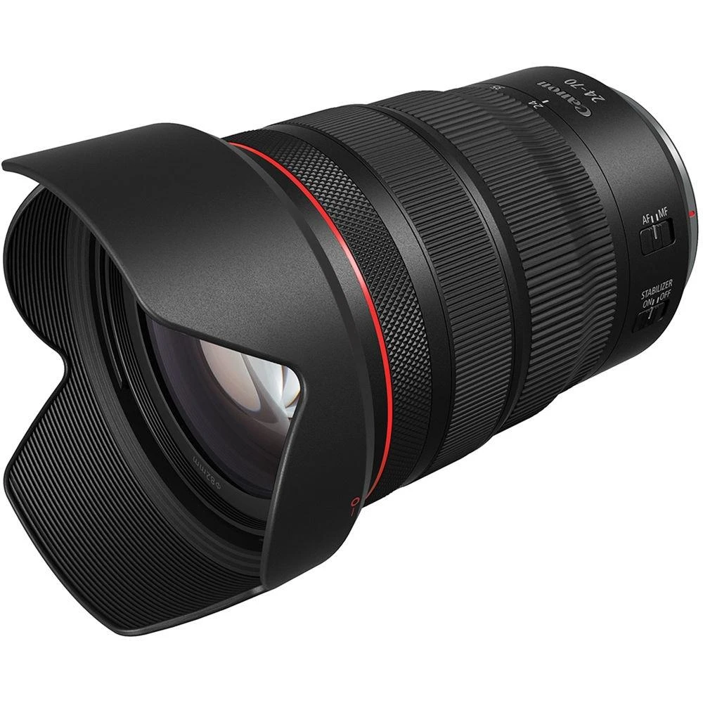 Canon RF 24-70mm F2.8 L IS USM SLR Standartinio priartinimo objektyvas Juoda
