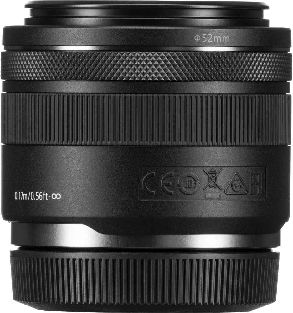 „Canon RF 35mm F1.8 IS STM Macro“ objektyvas.