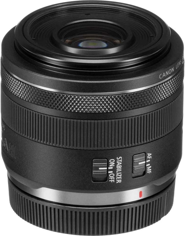 „Canon RF 35mm F1.8 IS STM Macro“ objektyvas.