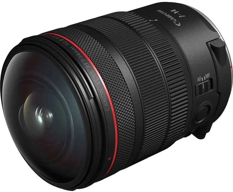 Objektyvas Canon RF 7-14mm F2.8-3.5L Fisheye STM
