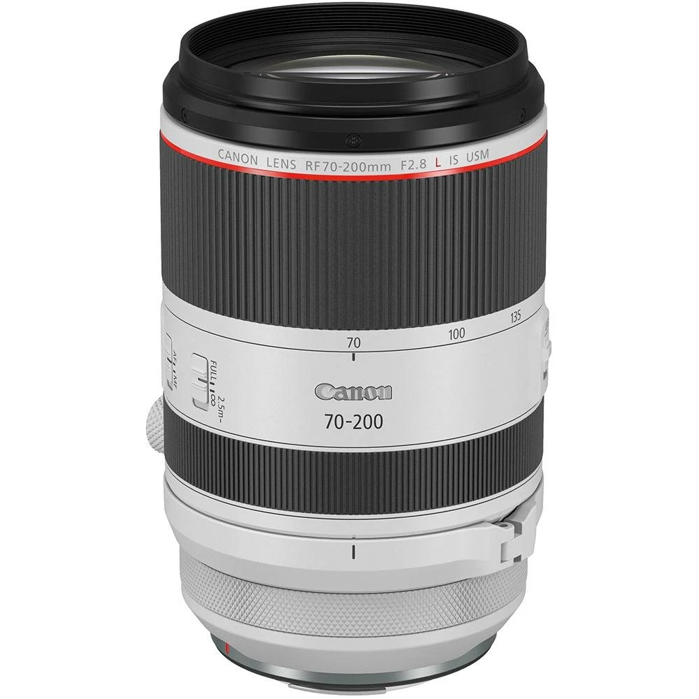 Canon RF 70-200mm F2.8L IS USM MILC/SLR Priartinimo teleobjektyvas Juoda, Balta