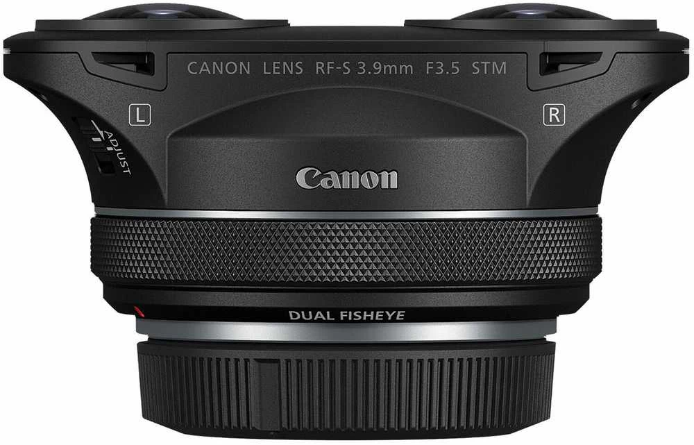 Objektyvas Canon RF-S 3.9mm F3.5 STM DUAL FISHEYE