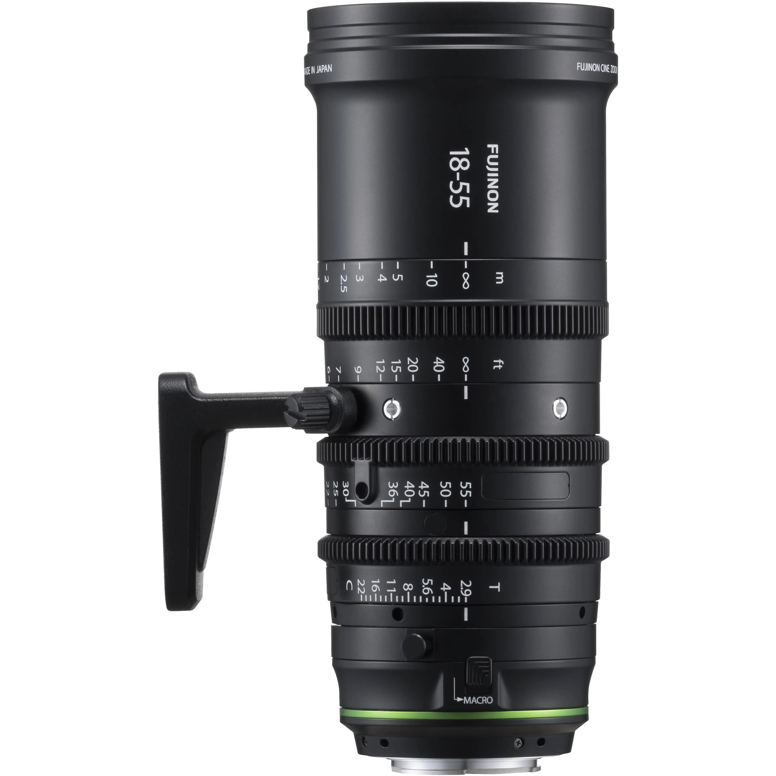 Objektyvas „Fujifilm FUJINON MK18-55mm T2.9“ | „FUJIFILM X“ jungtis