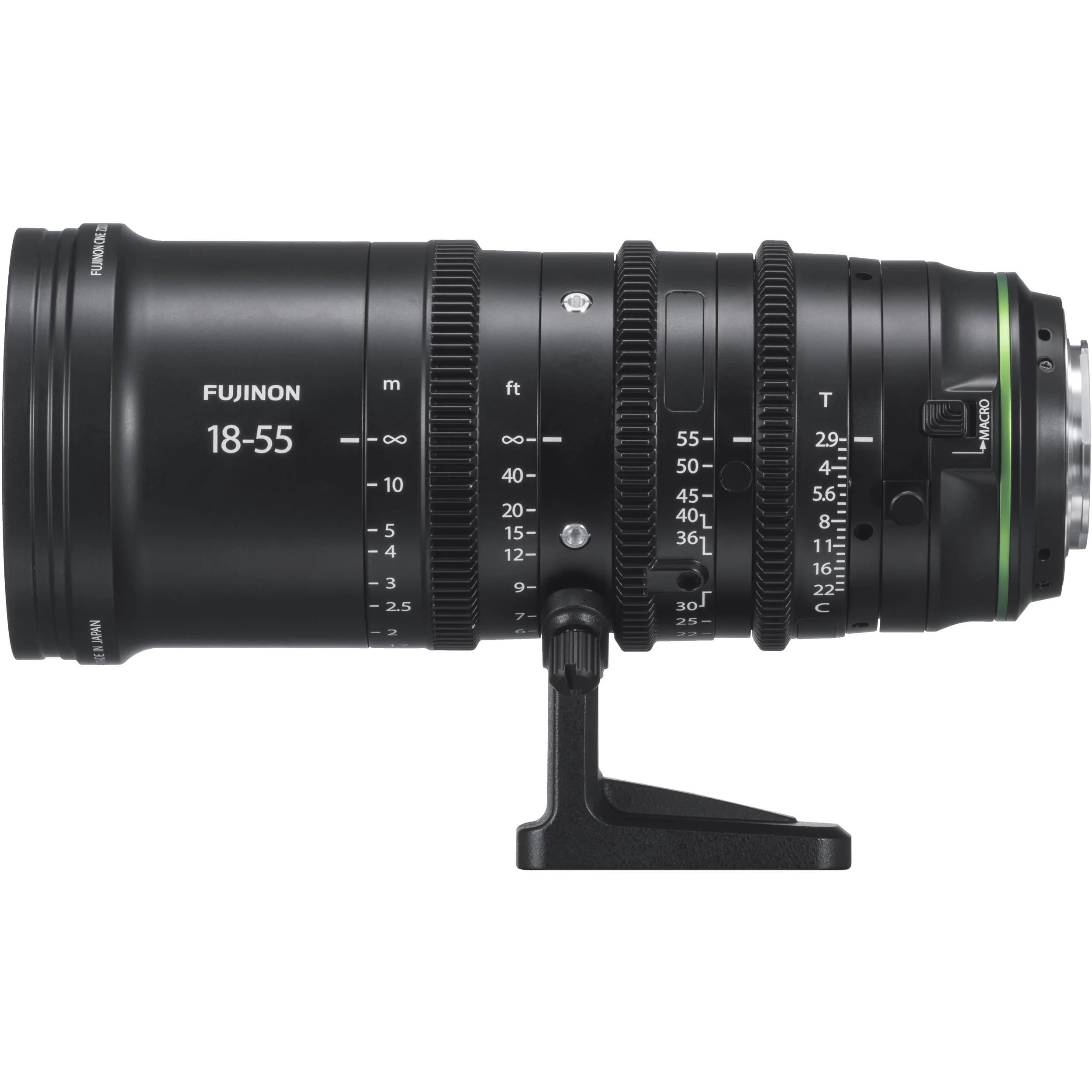Objektyvas „Fujifilm FUJINON MK18-55mm T2.9“ | „FUJIFILM X“ jungtis