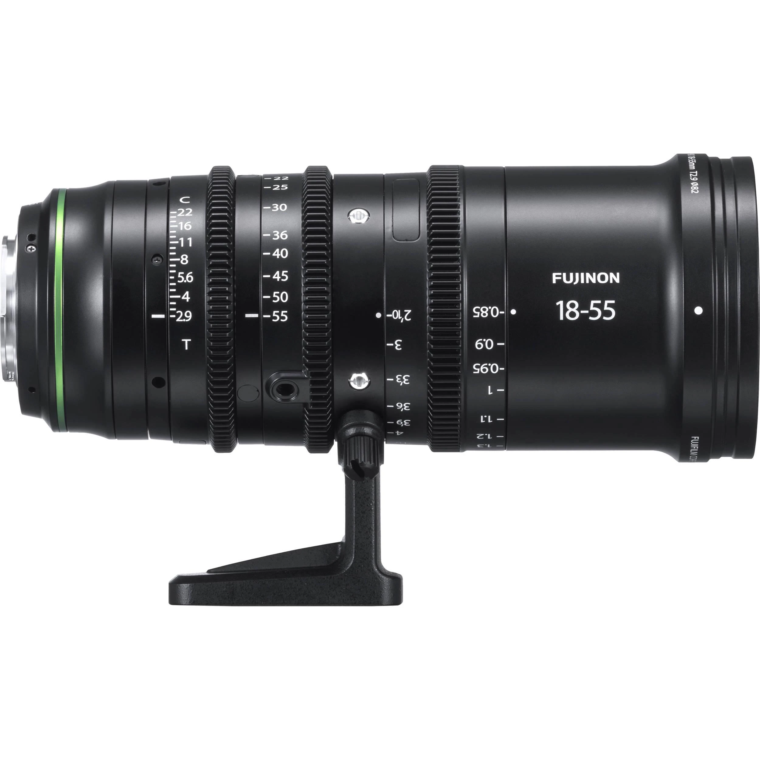 Objektyvas „Fujifilm FUJINON MK18-55mm T2.9“ | „FUJIFILM X“ jungtis