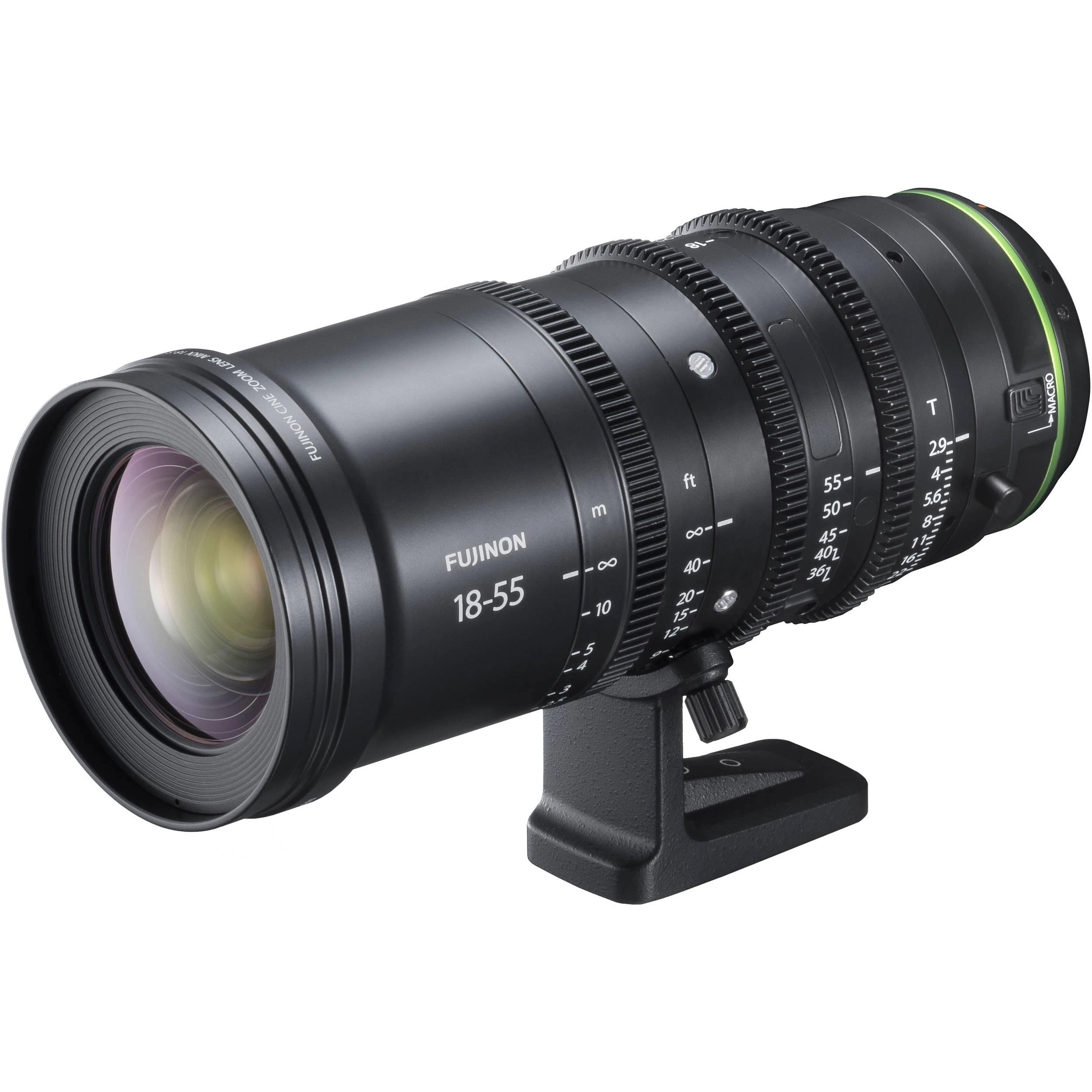 Objektyvas „Fujifilm FUJINON MK18-55mm T2.9“ | „FUJIFILM X“ jungtis