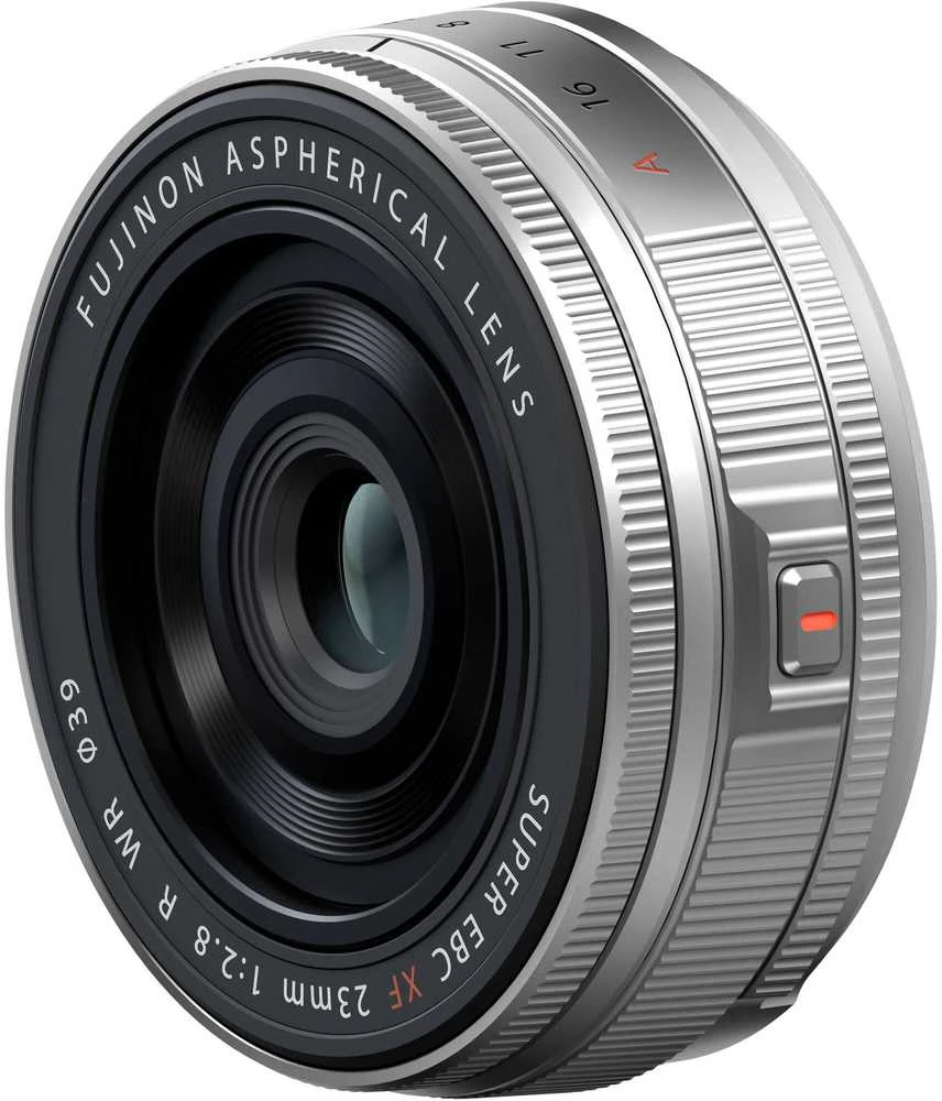 Objektyvas FUJIFILM FUJINON XF 23mm F2.8 R WR (Sidabrinis)