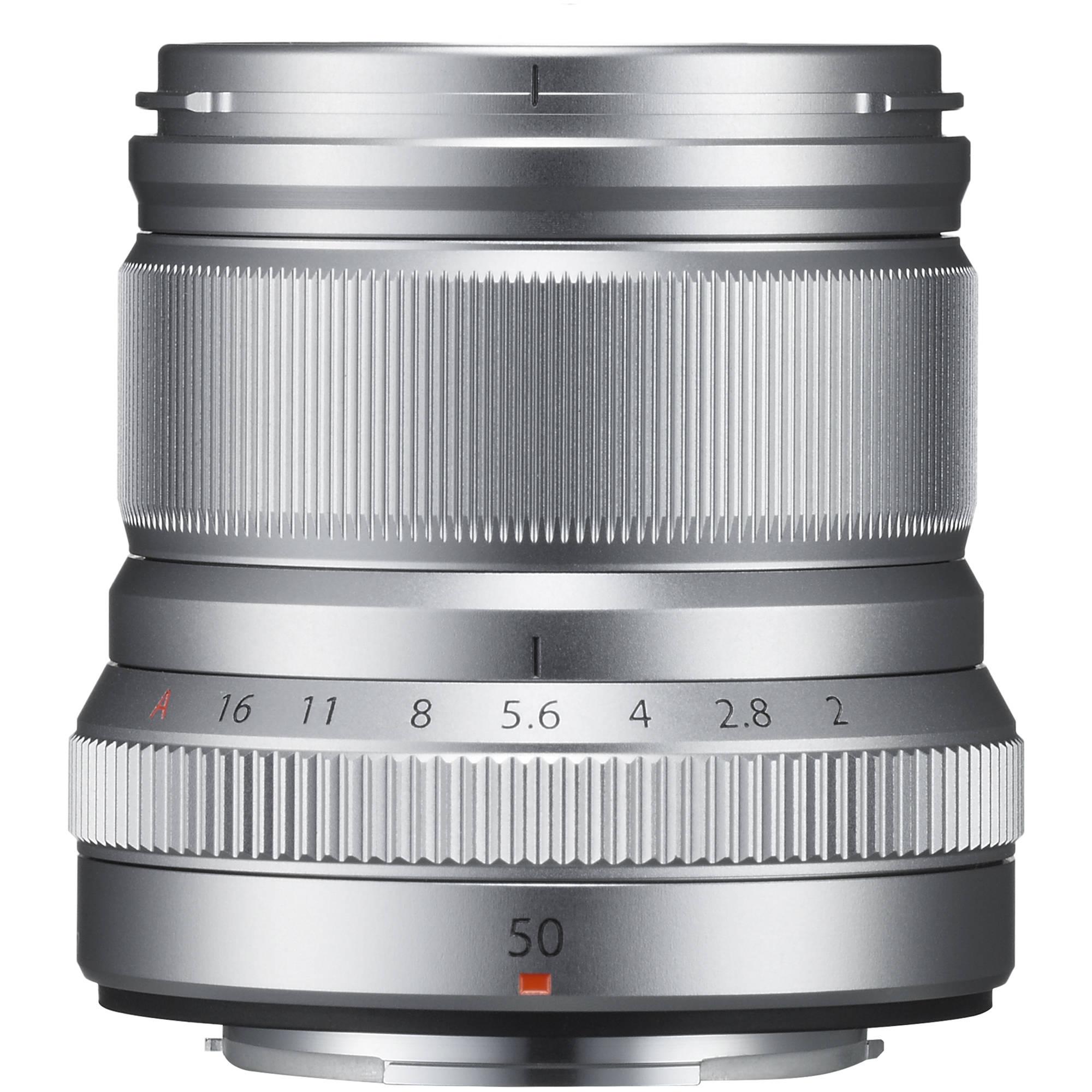 Fujifilm Objektyvas Fujinon XF50mm F2 R WR sidabrinis