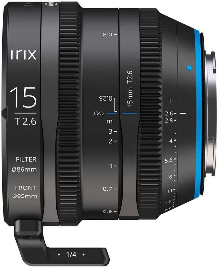 Objektyvas - Irix Cine 15mm T2.6 Canon EF 110° FOV 28cm fokusavimo atstumas