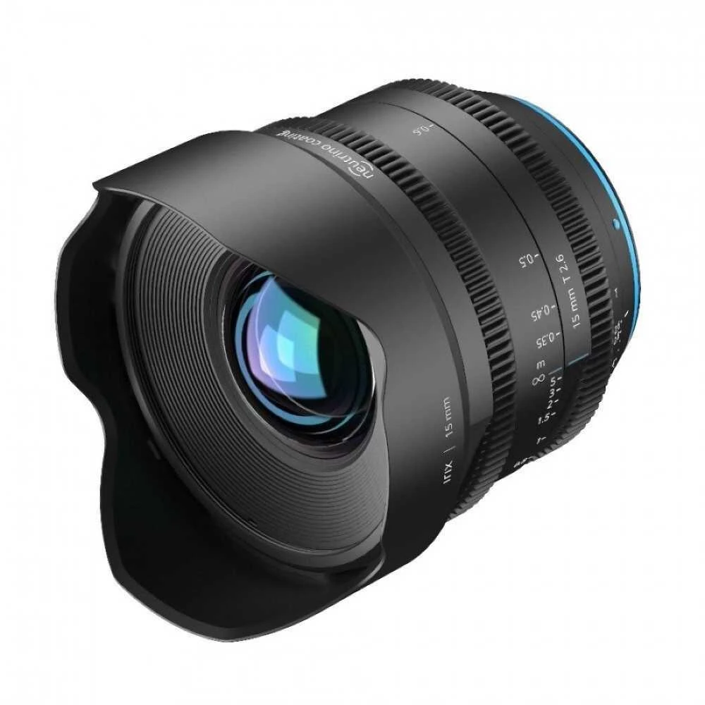 Objektyvas - Irix Cine 15mm T2.6 (dulkėms/drėgmei atsparus, 180° fokusavimo sukimas)