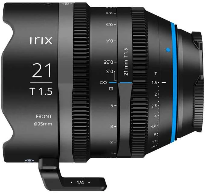 Objektyvas - Irix Cine 21mm T1.5 Fuji X, atsparus orui, kompaktiškas