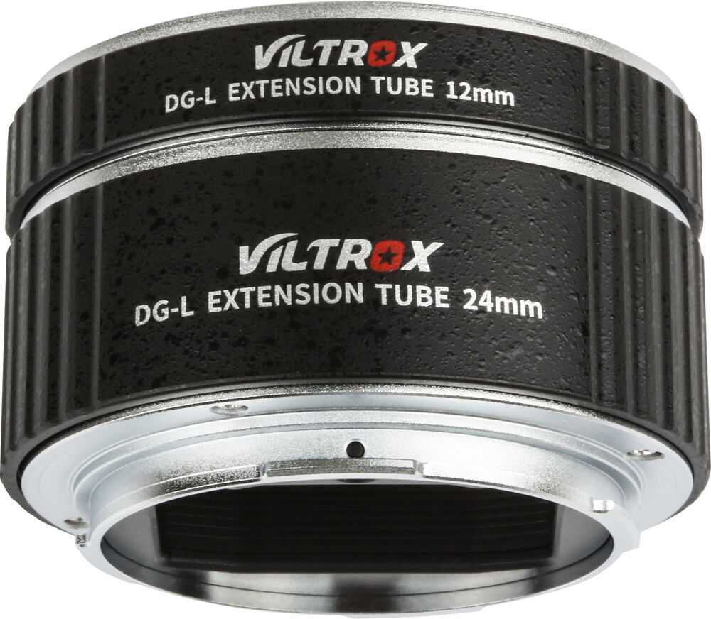 Objektyvas Kameros priedas - Viltrox L Mount Macro Extension Tube Ring Set 12mm/24mm
