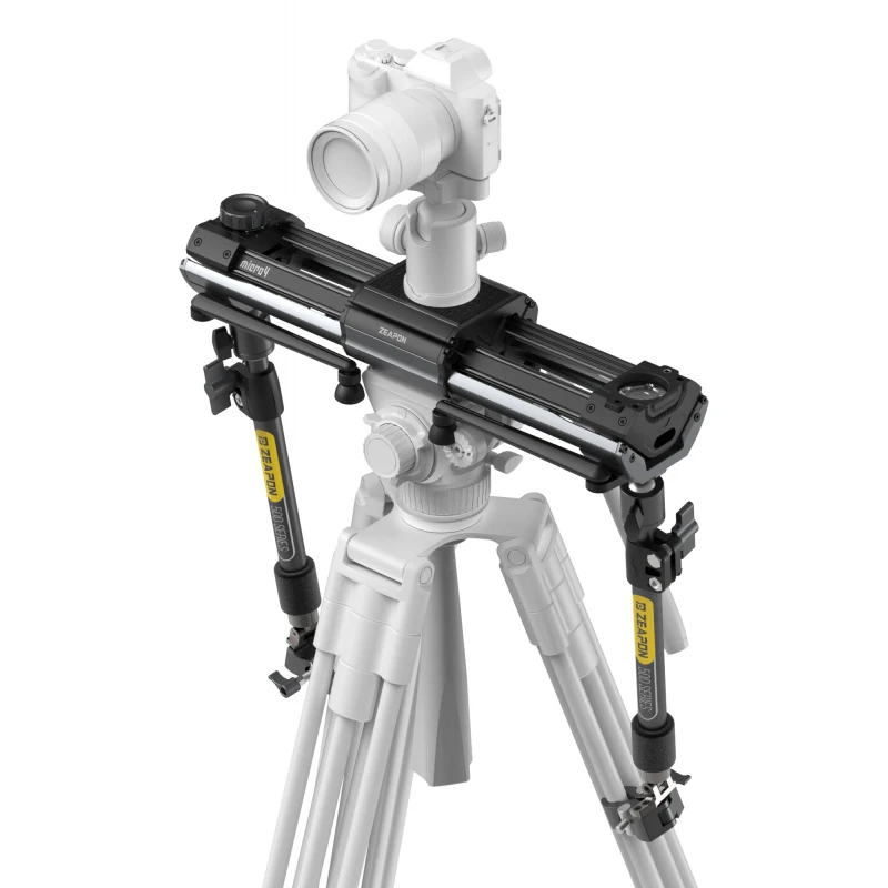 Objektyvas Kameros Slankiklis - Zeapon Micro 4 M500 379mm Ilgis 590mm Kelionė 12kg Apkrova