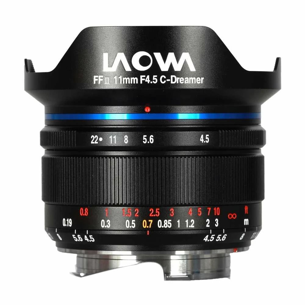 Objektyvas Laowa 11 mm f/4,5 FF RL for Leica M Juodas