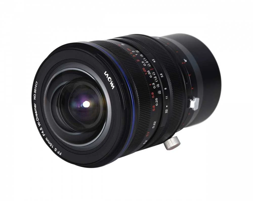 Objektyvas Laowa 15mm f4.5 Zero-D Shift – Canon RF
