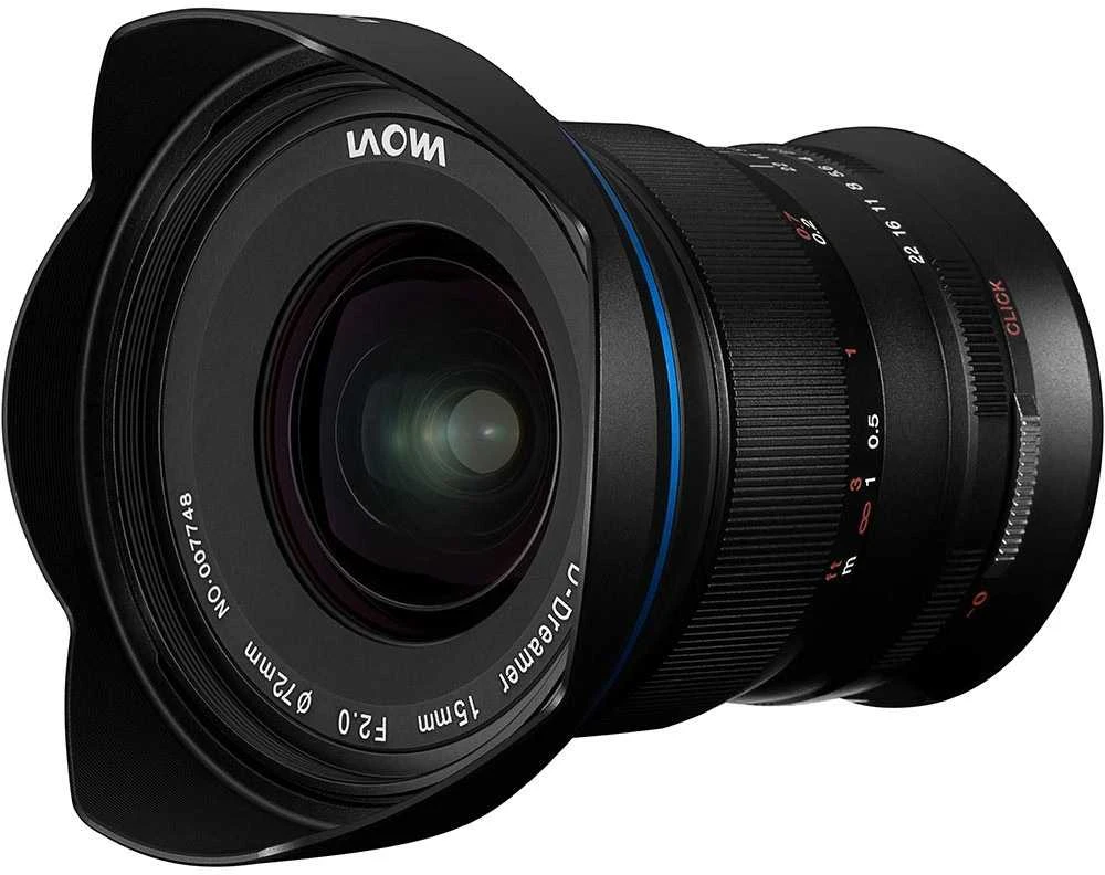 Objektyvas Laowa D-Dreamer 15 mm f/2.0 Zero-D skirtas Nikon Z