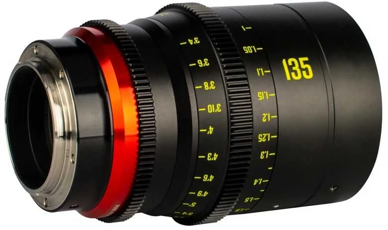 Objektyvas - Meike MK 135mm T2.4 Full-Frame objektyvas 82mm filtro dydis