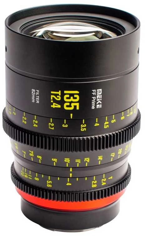 Objektyvas - Meike MK 135mm T2.4 PL Mount (135mm, T2.4-T22, 1m fokusas)