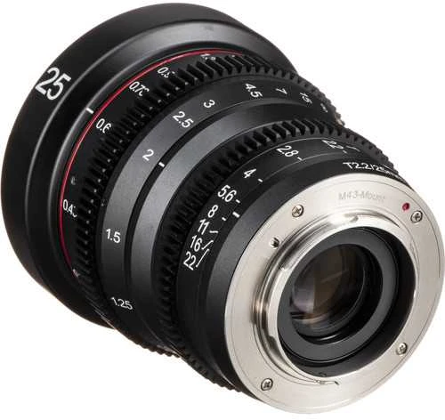 Objektyvas - Meike MK 25mm T2.2 Sony E mount, rankinis fokusavimas, mažos dispersijos stiklas