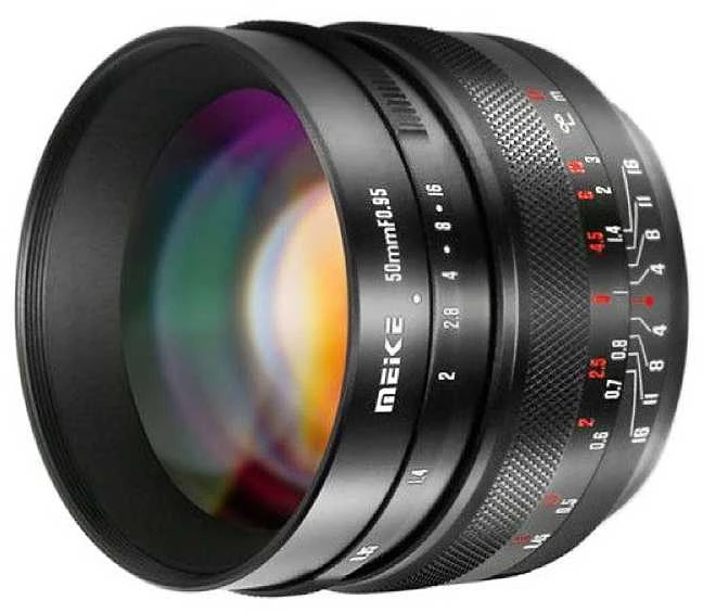 Objektyvas - Meike MK 50mm F0.95 Micro 4/3 Manual Focus Lens