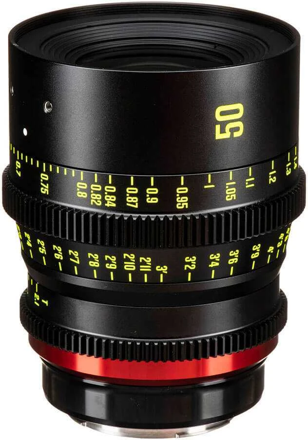 Objektyvas - Meike MK 50mm T2.1 PL Mount FF, 330° fokusavimo sukimosi kampas, 60cm min. fokusas
