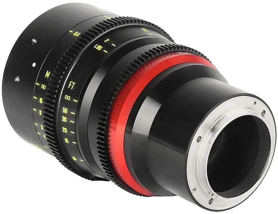 Objektyvas - Meike MK 50mm T2.1 Sony E Mount Full-Frame Juodas