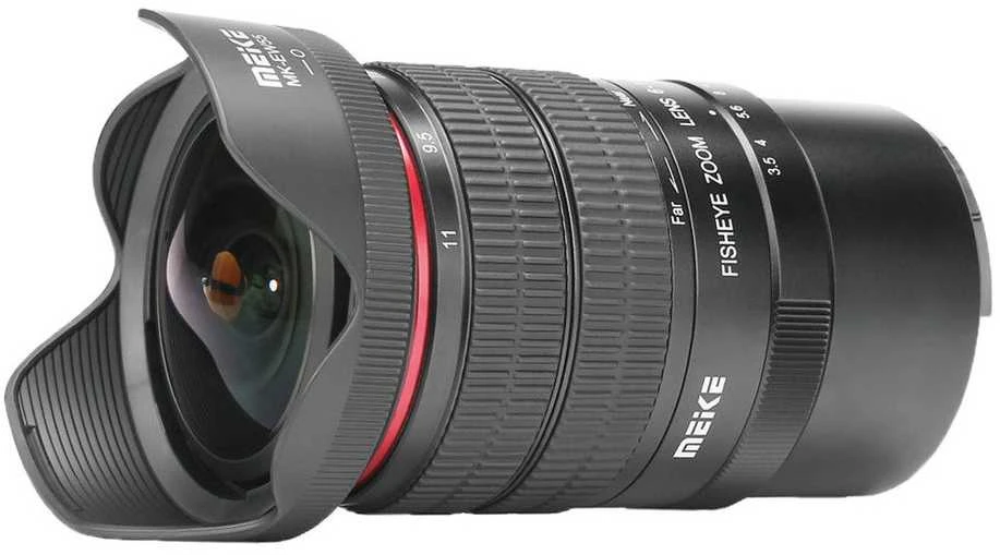 Objektyvas - Meike MK 6 11mm f/3.5 Fisheye Nikon 1 Mount