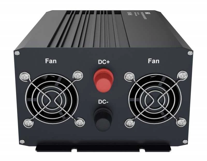 Objektyvas Newell įtampos keitiklis su gryna sinusine banga 24 V / 230 V, 1000 W