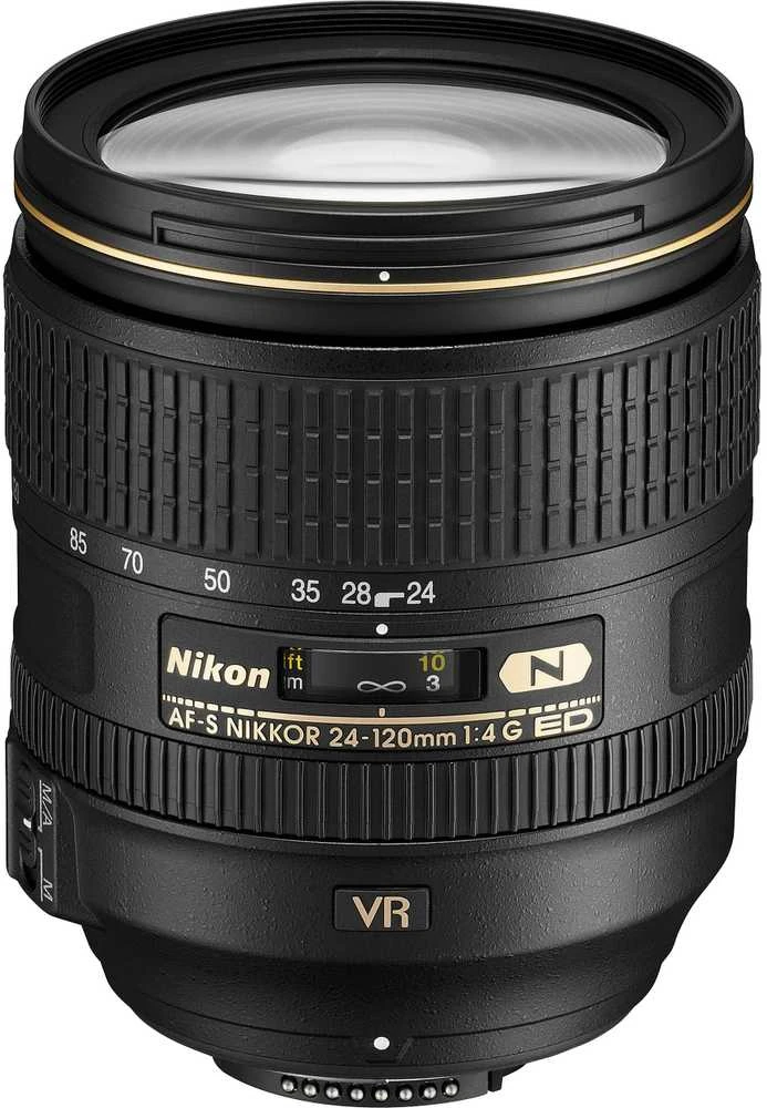 Objektyvas Nikon AF-S NIKKOR 24-120mm f/4G ED VR - Baltoje dėžutėje (baltas box)