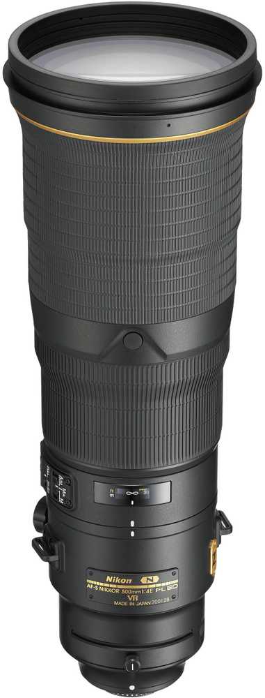 Objektyvas Nikon AF-S NIKKOR 500mm f/4E FL ED VR
