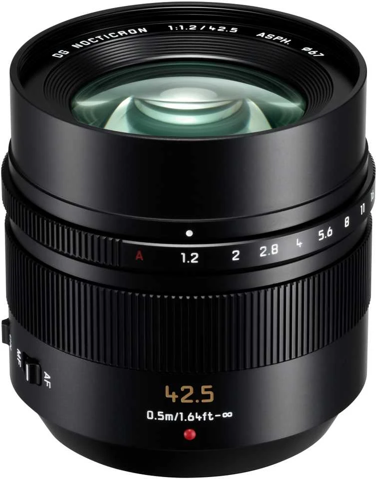 Objektyvas Panasonic LEICA DG NOCTICRON 42.5mm / F1.2 ASPH. / POWER O.I.S. (H-NS043)
